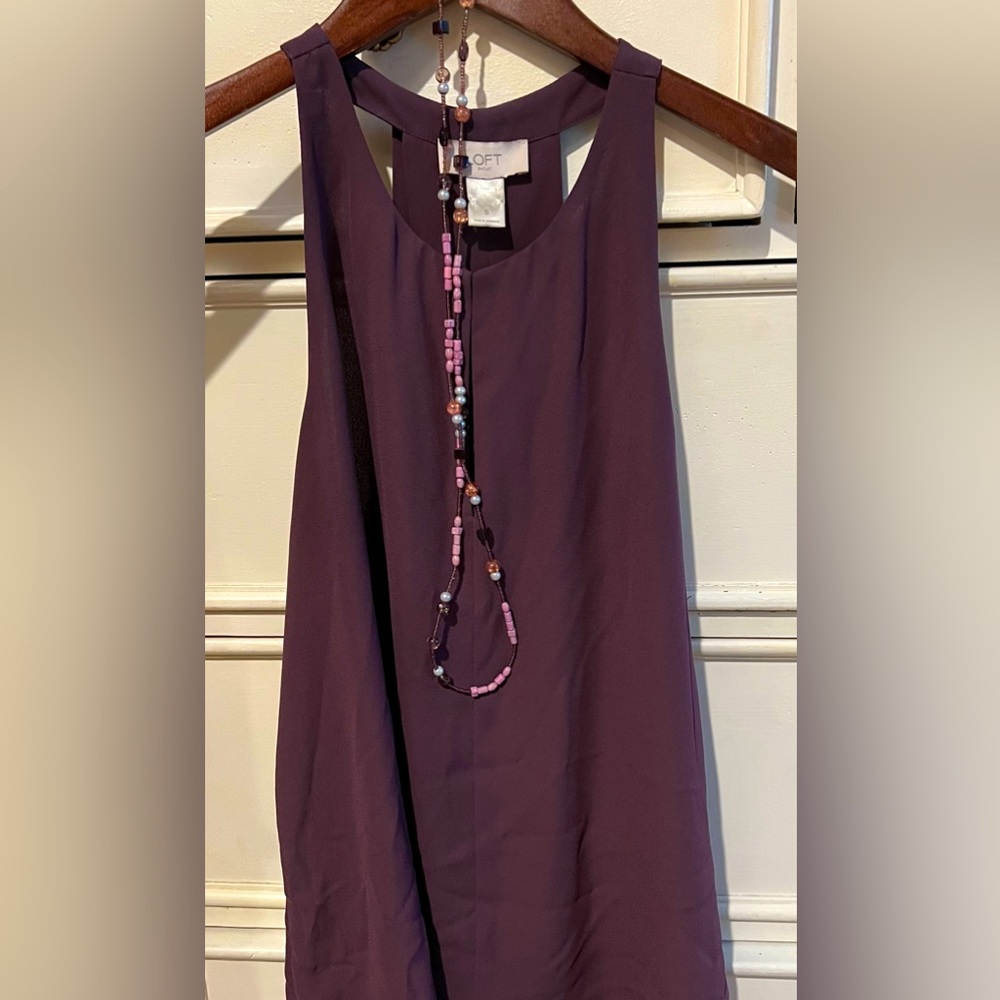 Loft Plum Blouse